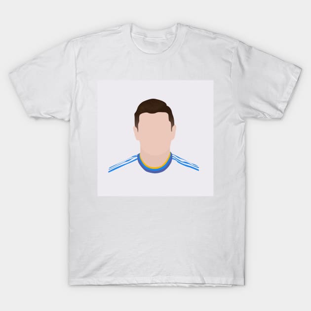 Toni Kroos Minimalistic Face Art T-Shirt by GotchaFace